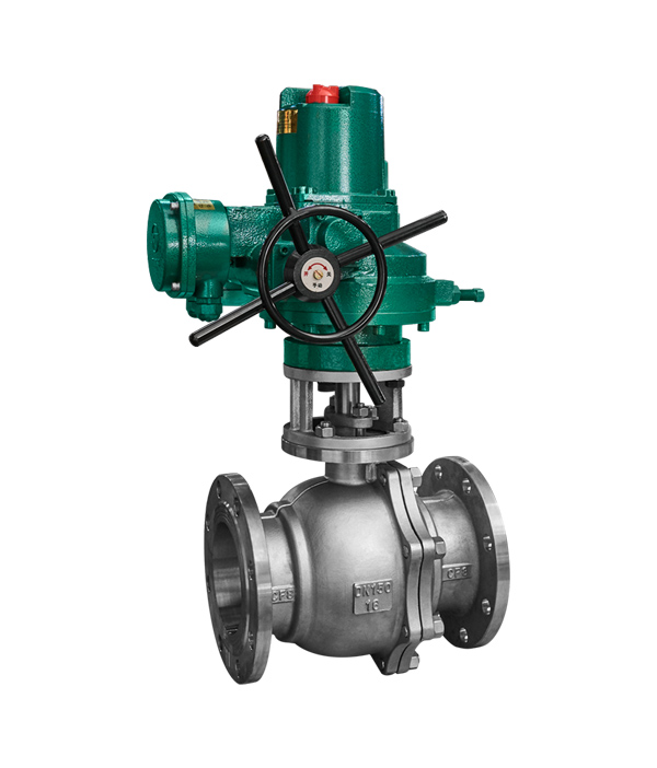 國標電動法蘭浮動球閥